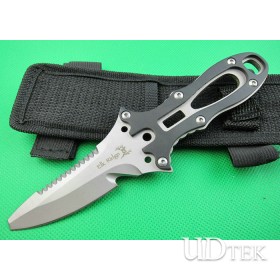 High Quality Elk Ridge Diving Knife Rescue Knife with Steel + Aluminum Handle UDTEK01250  
